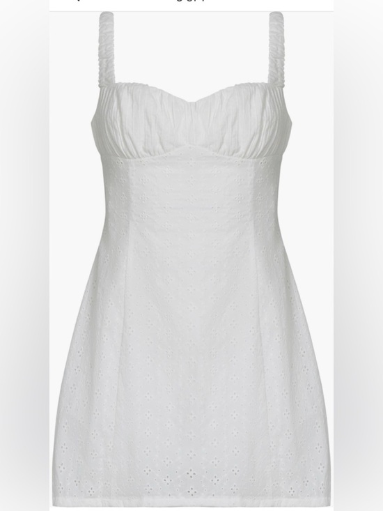 Lioness Dresses & Skirts - Lioness Olsen Eyelet Embroidery Mini Dress